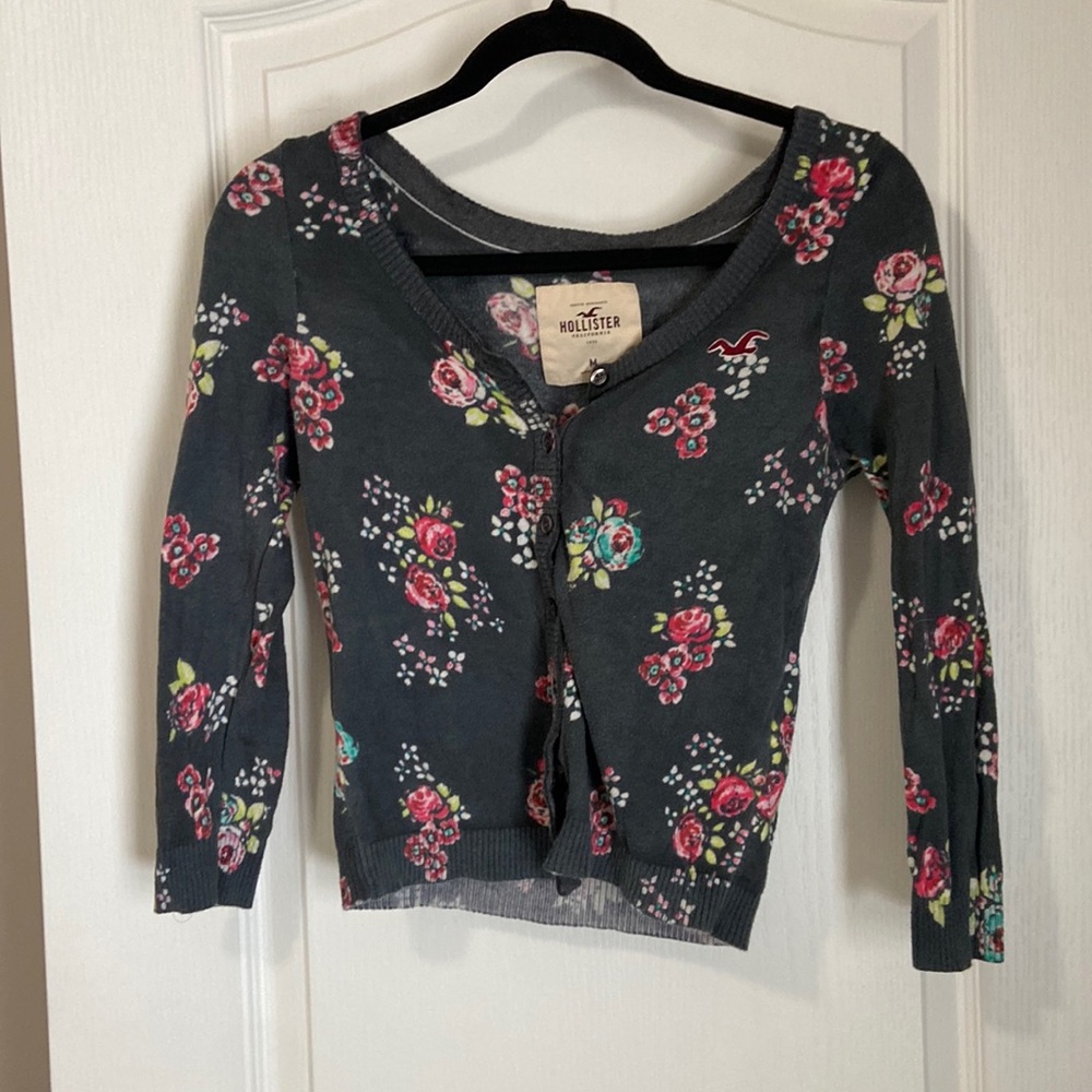 Flower cardigan